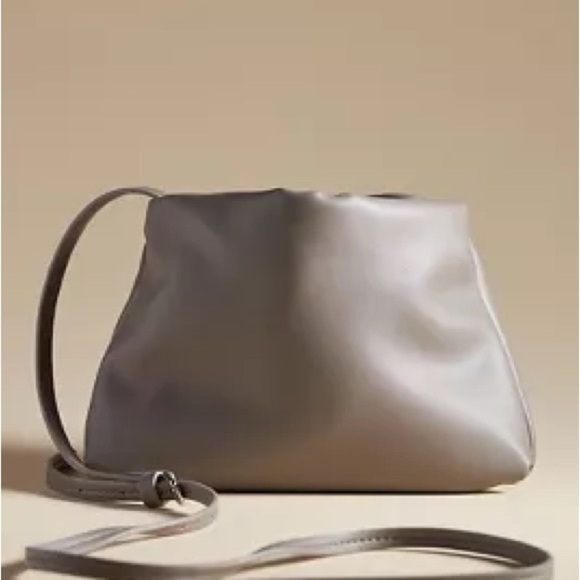 Anthropologie | BY ANTHROPOLOGIE CINCHED FAUX-LEATHER CLUTCH - Picture 1 of 1